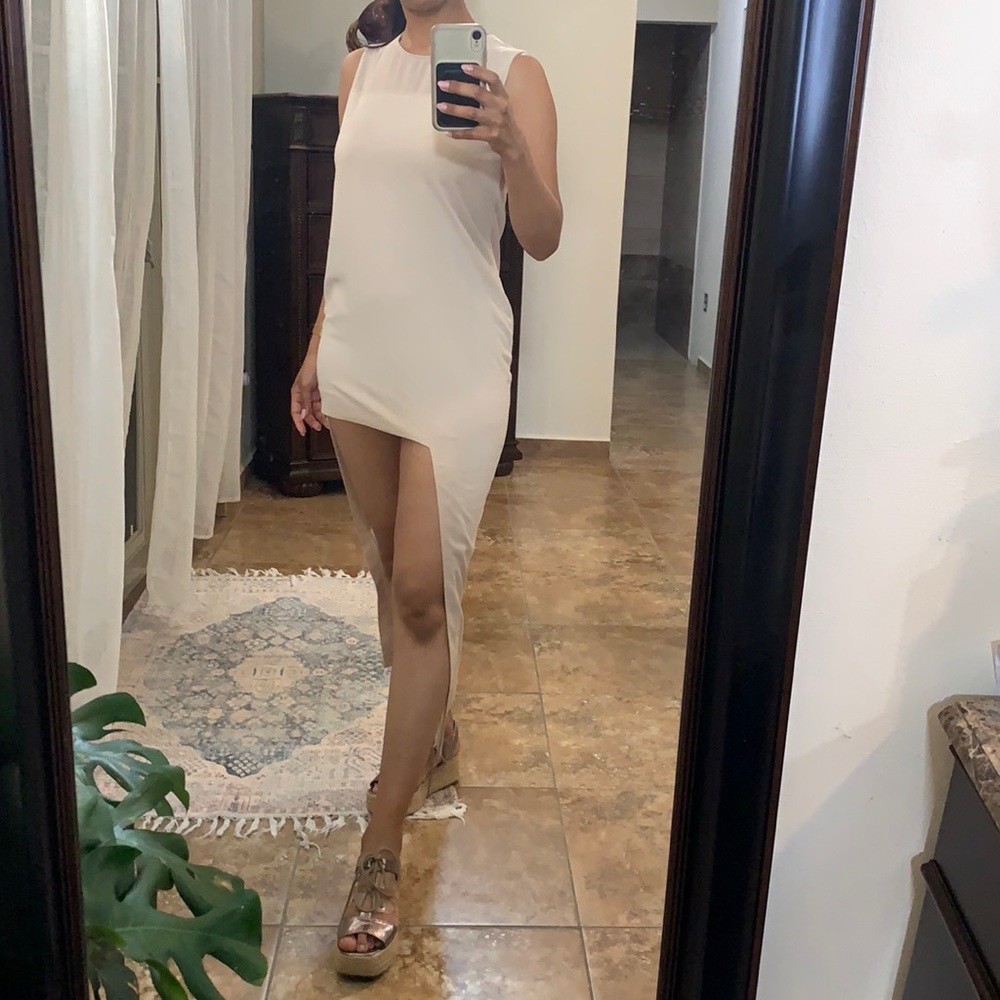 Dahlia asymmetrical dress